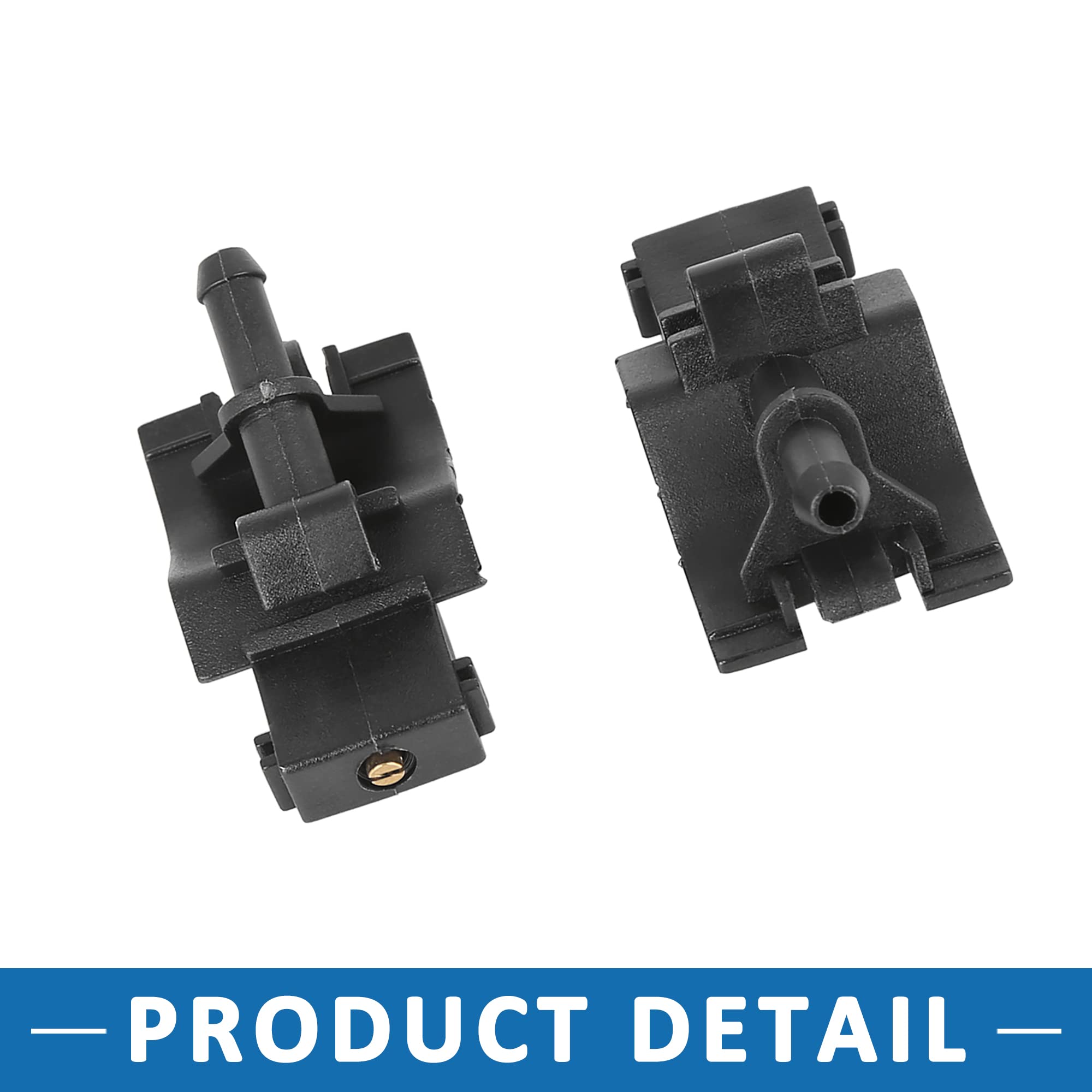 Amazon.co.jp: A ABSOPRO ウォッシャーノズル フロントガラス ワイパー